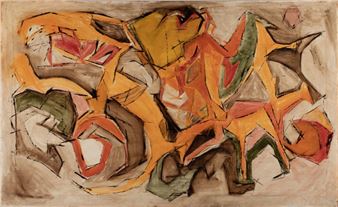 The composition of sharp, fractured planes in bold - Sharp