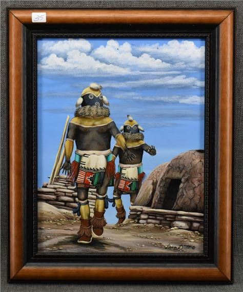 Duane Dishta | Greasy Kachinas (1990s - 2000s) | MutualArt