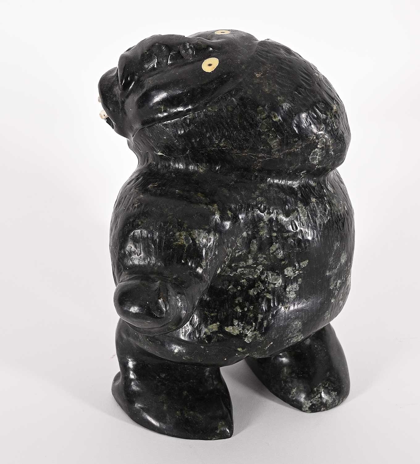 Wayne Puqiqnak | Untitled - Inuit Warrior with Bolas | MutualArt