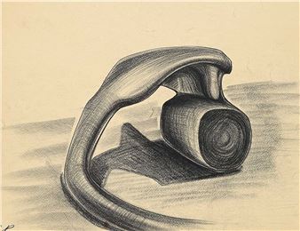 Untitled - Form and Shadow Study - Clifford Foard Robinson