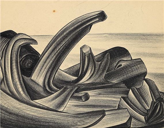 Untitled - Reaching Forms by Clifford Foard Robinson