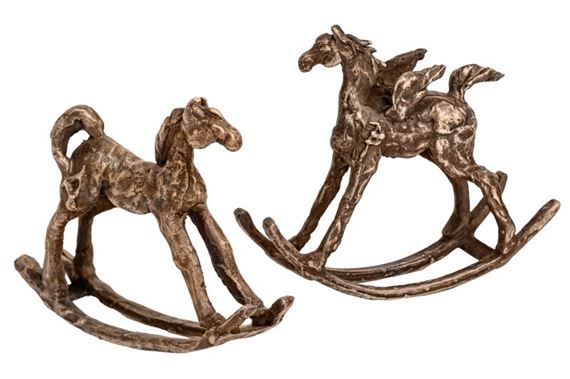 Rocking Horse with Pegasus - Jadwiga Bardyszewska
