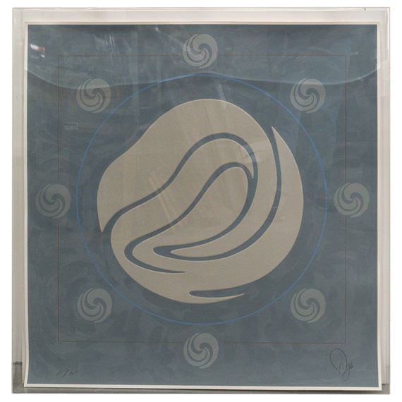 Nimbus: Blue Grey by Jack Youngerman, CIRCA: 1981