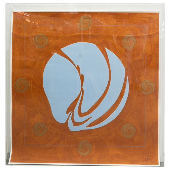 Involute: Chinese Orange by Jack Youngerman, CIRCA: 1981