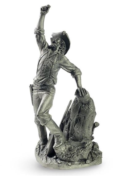 超貴重！1982年The Lawman by Jim Ponter 超貴重！1982年The Lawman by Jim Ponter Jim Ponter Fine Pewter