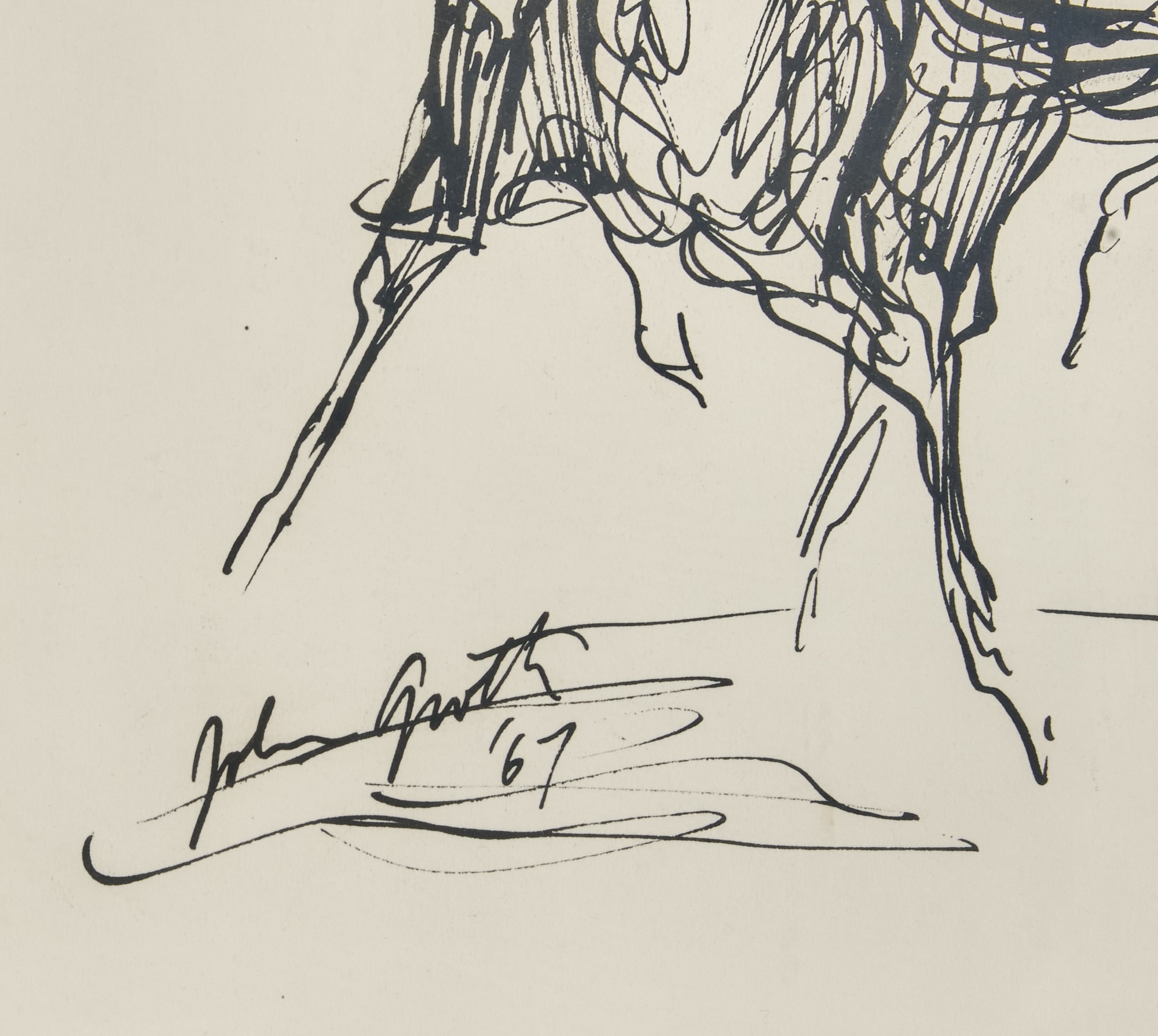 John Groth | Equestrian Studies; a pair (1967) | MutualArt