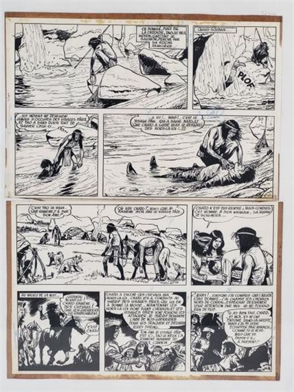 Jerry Spring by Jijé, circa 1957