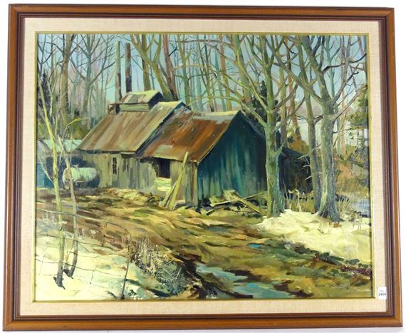 Jeanne Macdonald | Untitled: The Old Sugar Shack (1986) | MutualArt