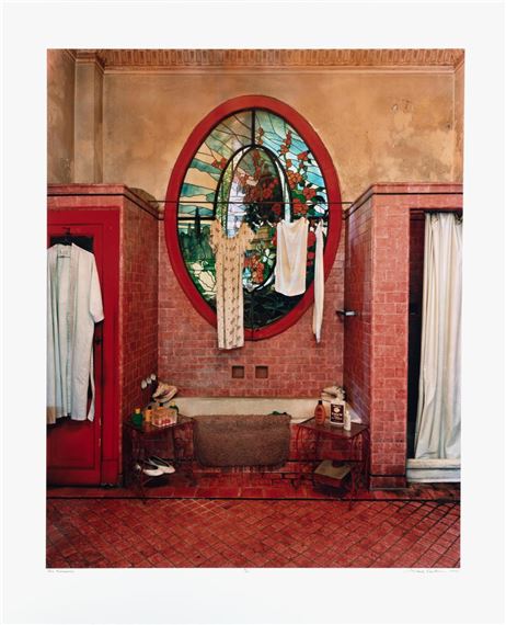 Red Bathroom by Michael Eastman, 2002