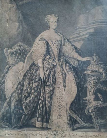 Marie Leczynska, Queen of France by Charles-André van Loo, Marie Leszczynska