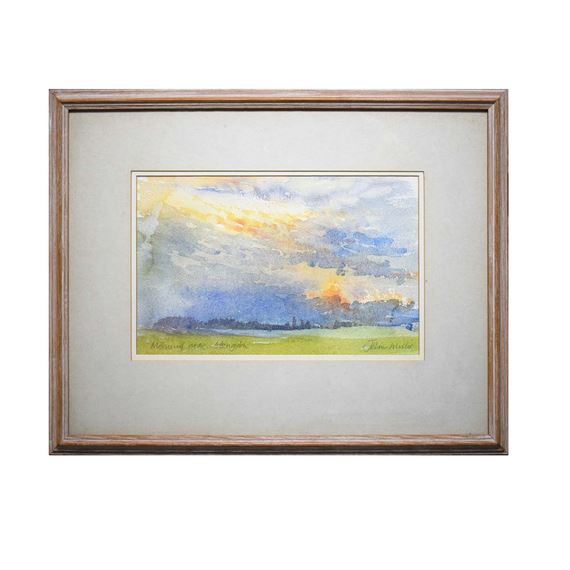 MORNING NEAR ABINGDON - John Miller