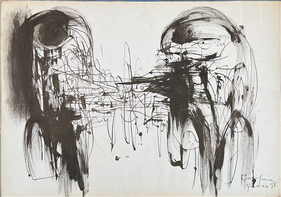 Senza titolo by Bepi Romagnoni, 1958