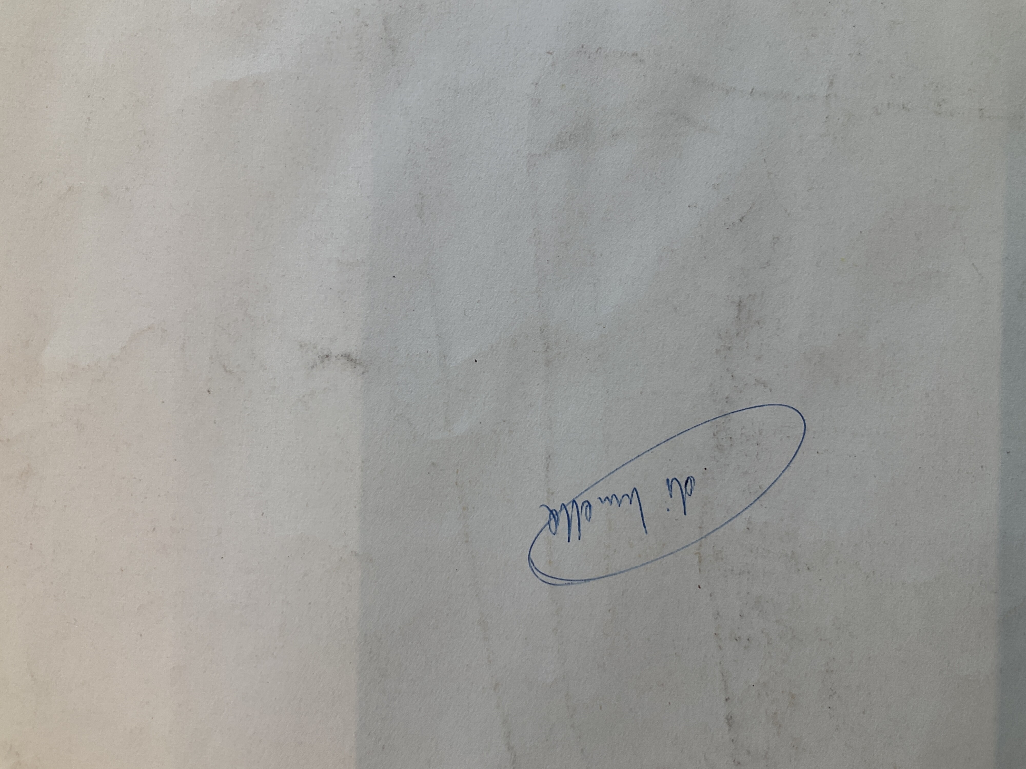 Artwork by Bepi Romagnoni, Per la forma degli alberi (di Sanesi, Made of pastel on paper