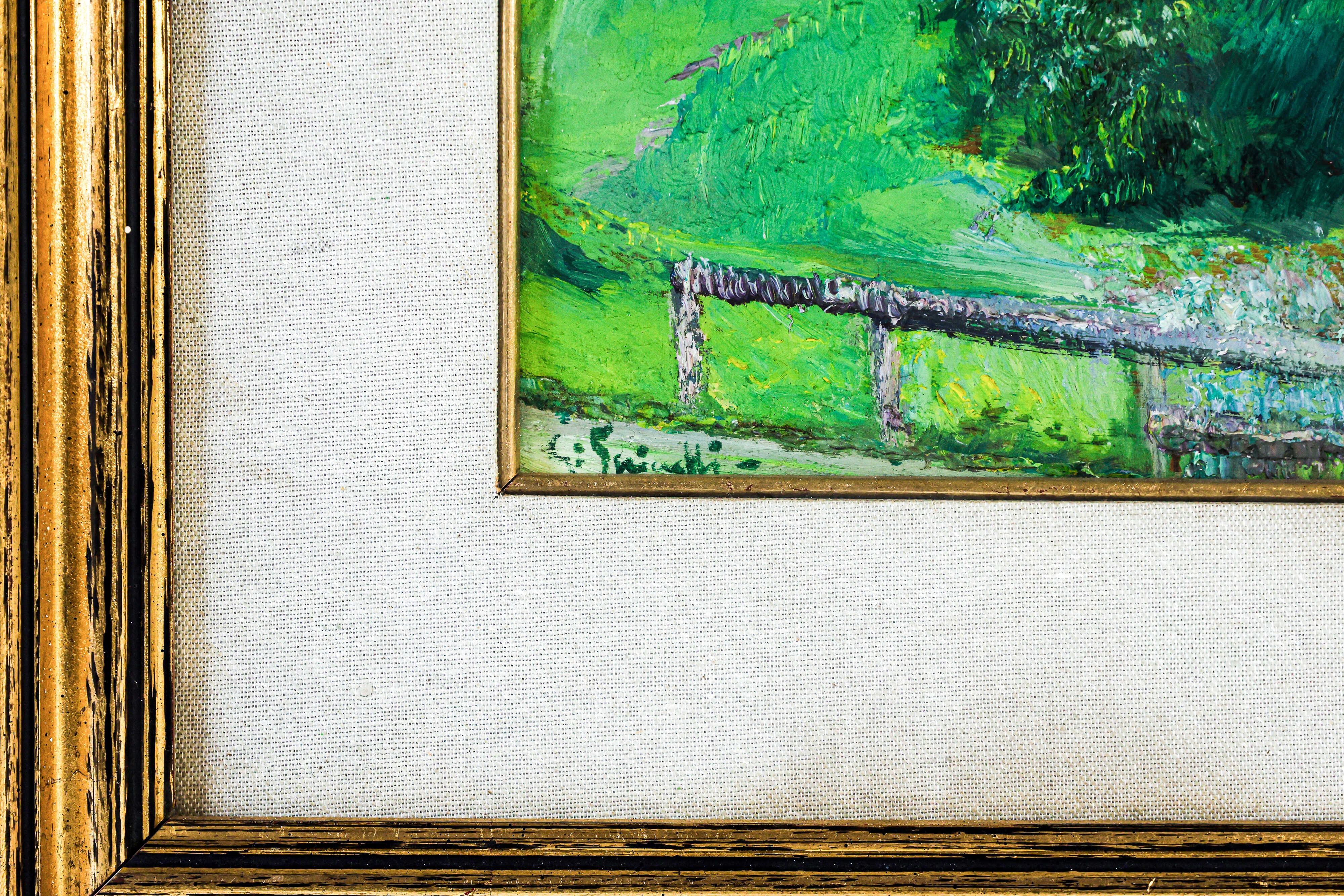 Artwork by Gaetano Spinelli, Il Mulaz, Made of oil on board