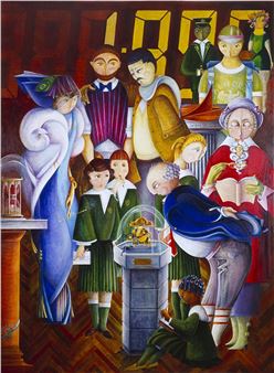 Surreal Scenarios: The Art of Susanne Schuenke - The Ashley Gibson Barnett Museum of Art