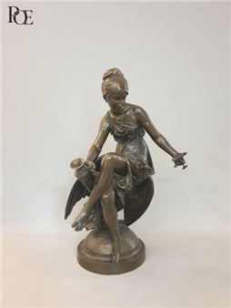 Hébée and Jupiter's Eagle - Vincent-Désire Faure de Broussé