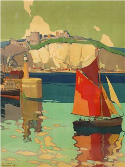 Dover travel poster - Leonard Richmond