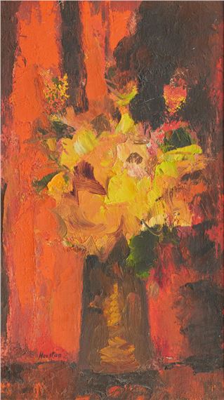 Vase of flowers, Autumn