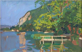 Morning on the Lake, Annecy - Alexander Goudie