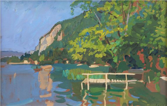 Morning on the Lake, Annecy - Alexander Goudie