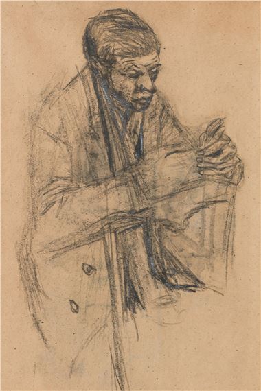 Man Reading - Joan Kathleen Hardy Eardley