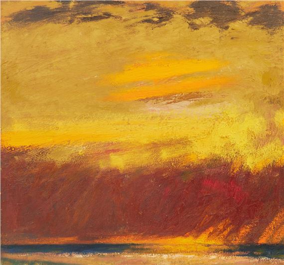 Sunset over the Sea - John Houston