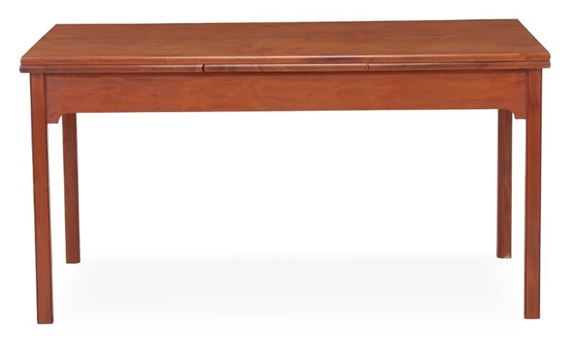 Jacob Kjaer | Cuban mahogany dining table with extension leaves | MutualArt