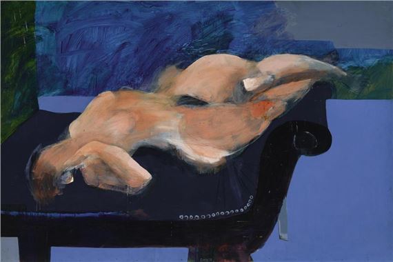 Nude on a Couch - Idris Murphy