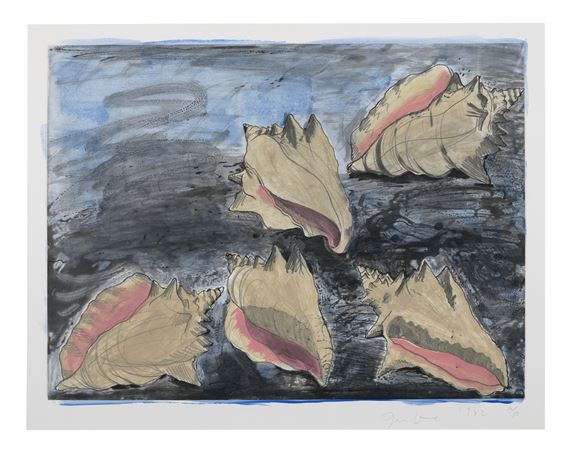 Jim Dine | Five Shells (1982) | MutualArt