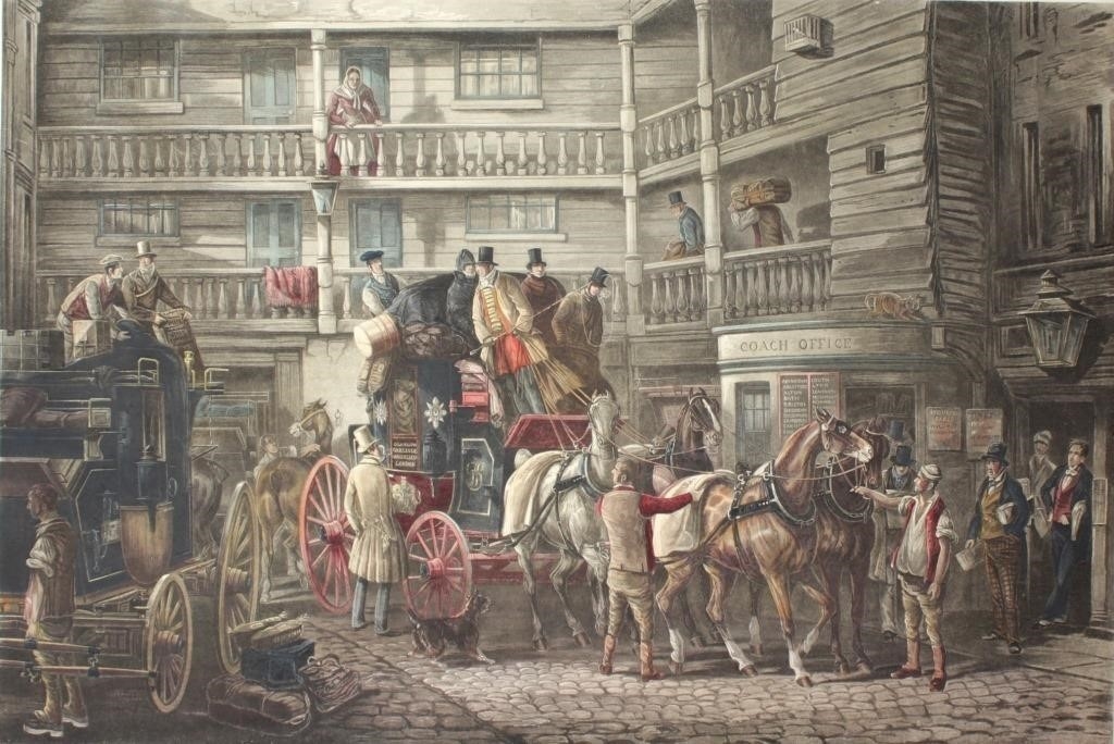 J. Harris | Fore's Coaching Recollections The Olden Time (ca. 1846 ...