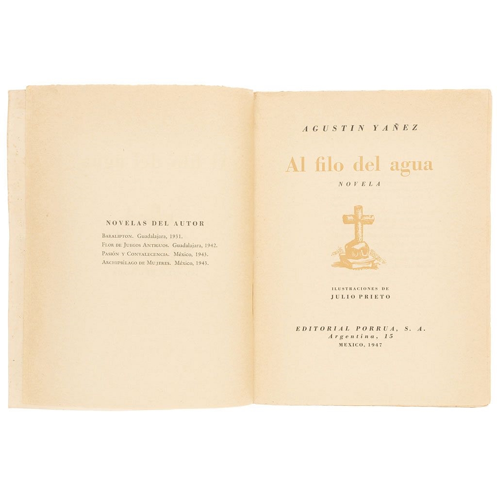 Artwork by Julio Prieto, AL FILO DEL AGUA, Made of Ilustraciones