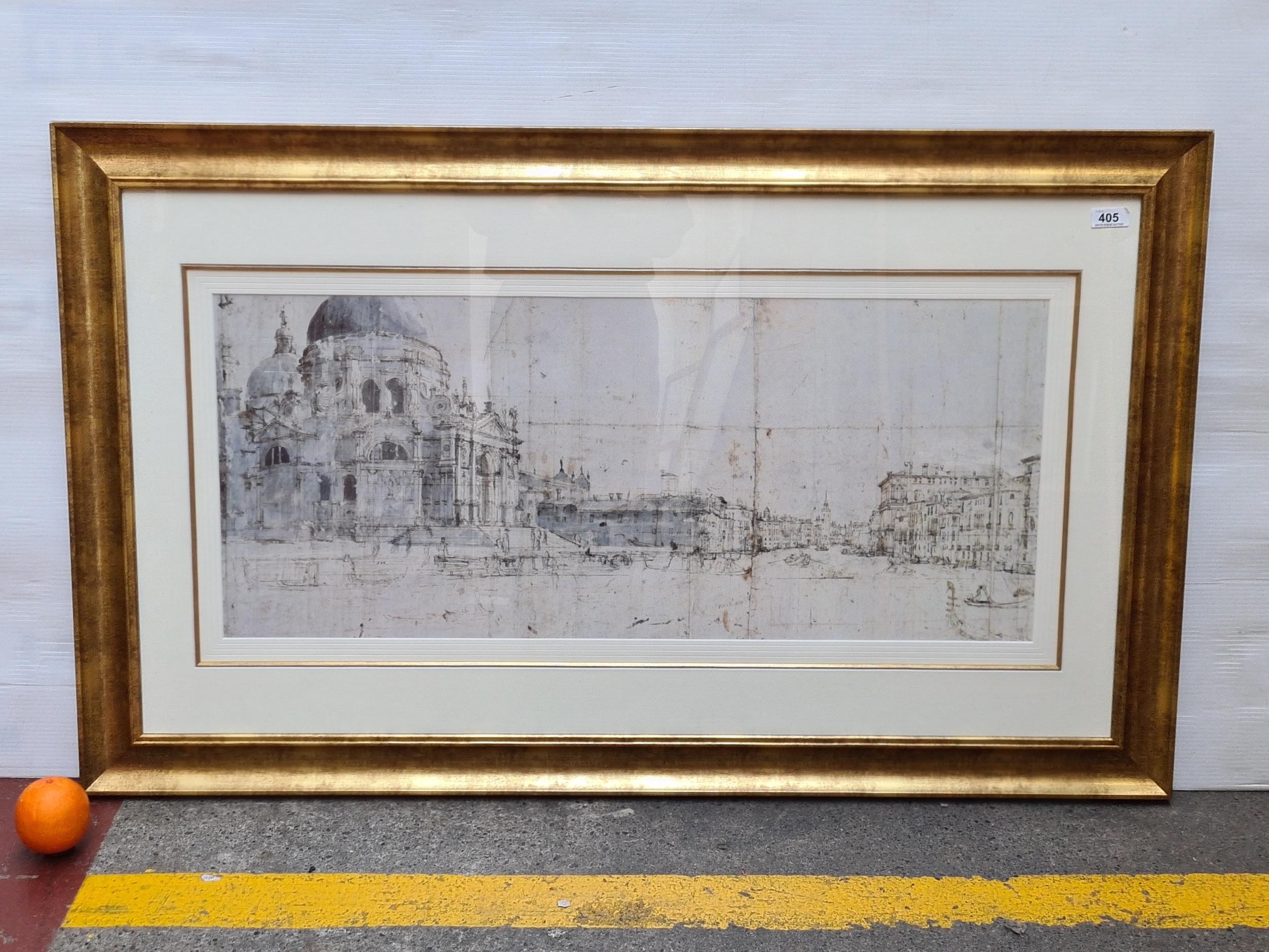 Artwork by Gaspare Vanitelli, Venezia Canal Grande