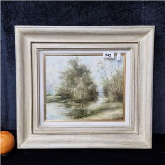 Fishing on Liffey - Leo Earley