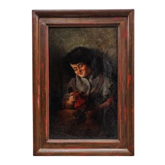 Girl W/ A Doll - Charles Courtney Curran