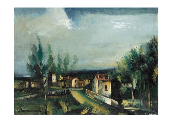 PAYSAGE by Maurice de Vlaminck, approx.1912-1914