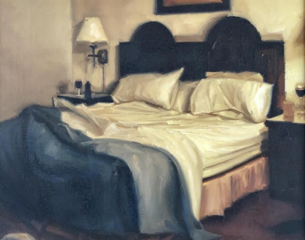 Artwork by Carrie Graber, The Mission, Made of Oil Painting On Stretched Canvas