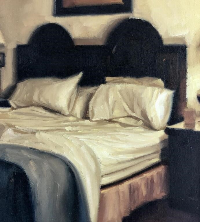 Artwork by Carrie Graber, The Mission, Made of Oil Painting On Stretched Canvas