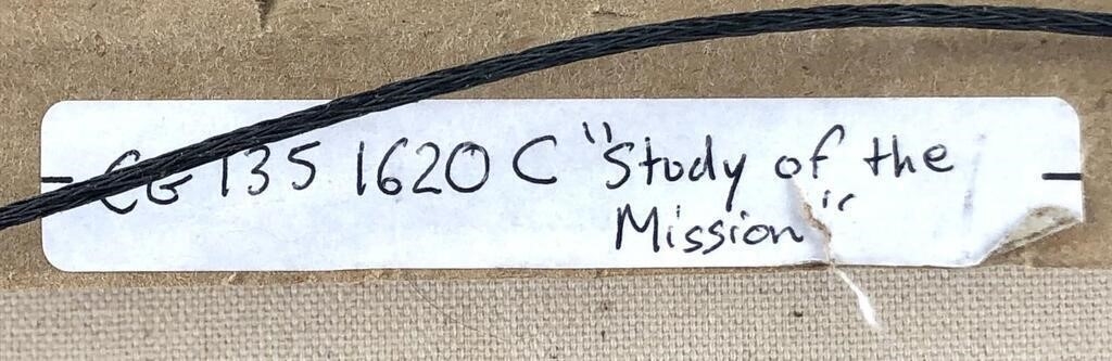 Artwork by Carrie Graber, The Mission, Made of Oil Painting On Stretched Canvas