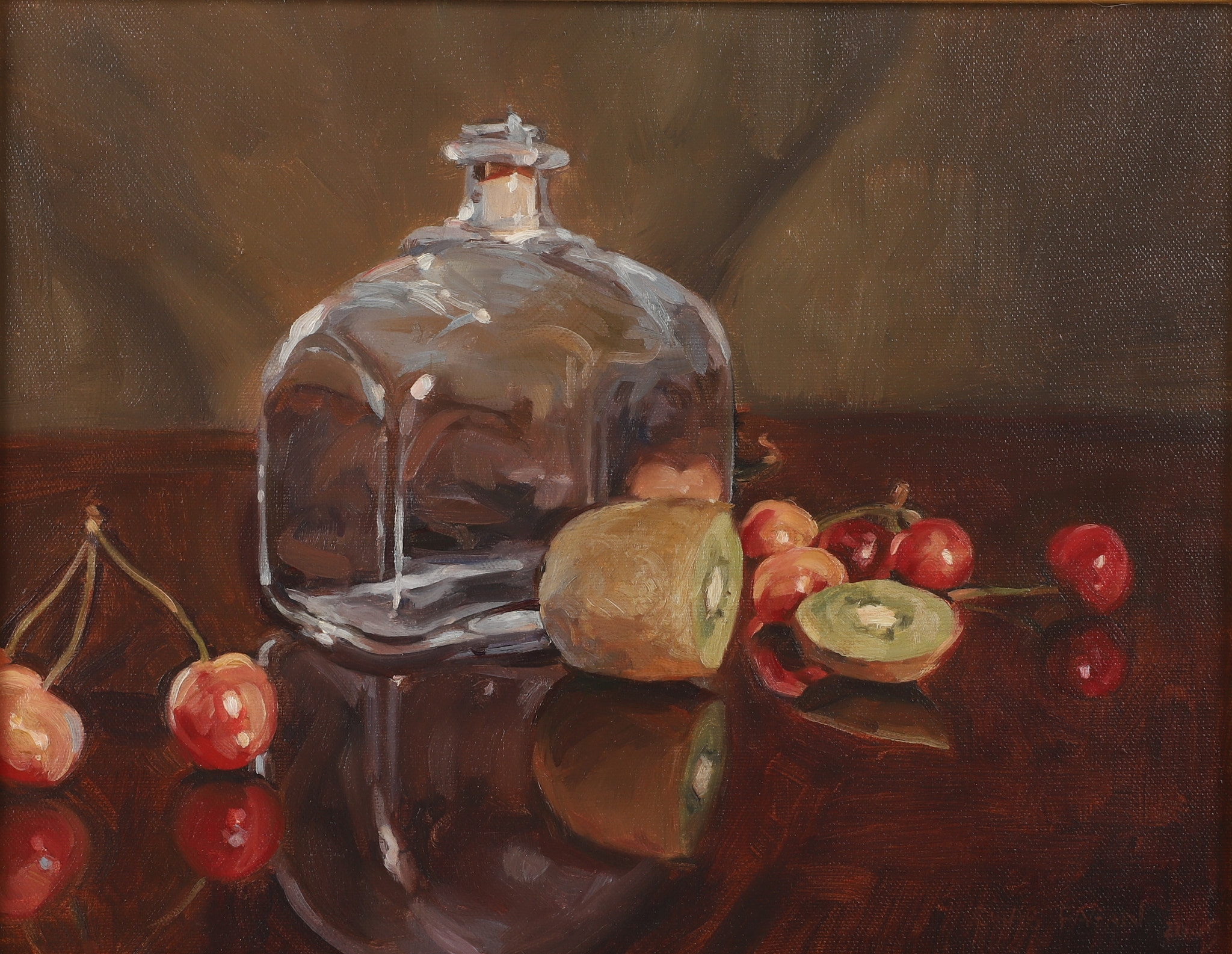 Artwork by Chas Fagan, Still Life Painting, Made of Oil On Canvas