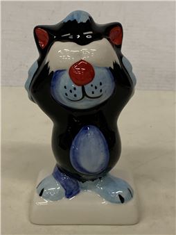 SEE NO EVIL CAT 1/1 - Lorna Bailey