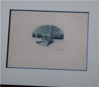 Romantic Winter Landscape - Robert Haag