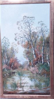 Clearing with pond - G. Viggerath