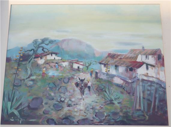 Southern European Landscape - Erich Stapel