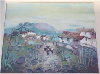 Southern European Landscape - Erich Stapel