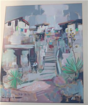 Landscape in Ticino - Erich Stapel