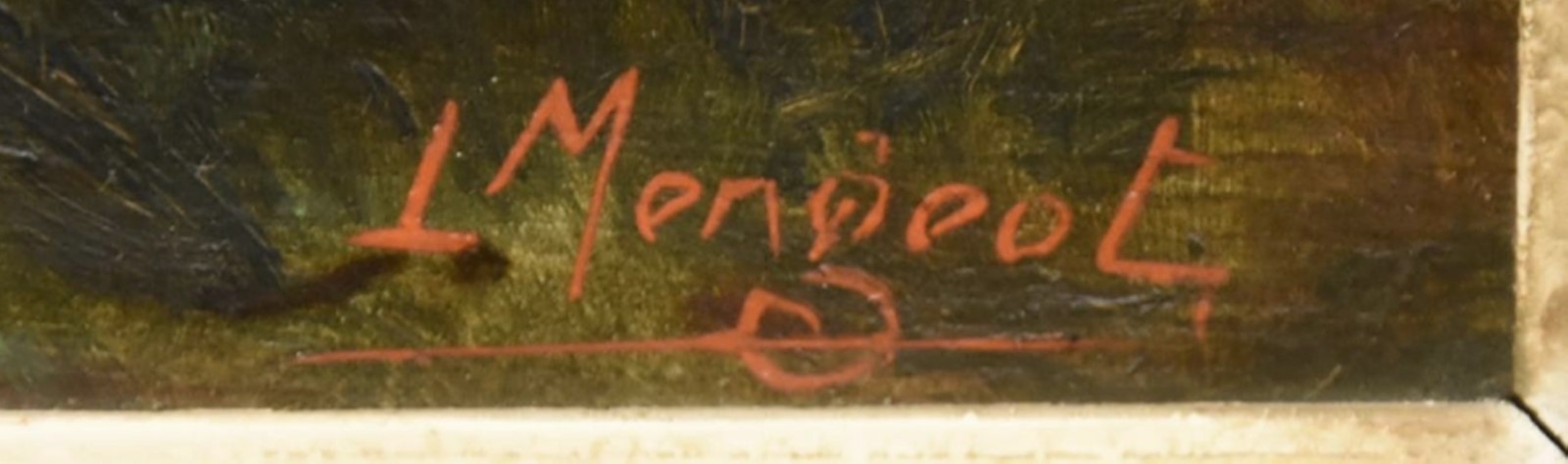 Artwork by L. Mengool, Heidelandschaft, Made of Oil On Wood