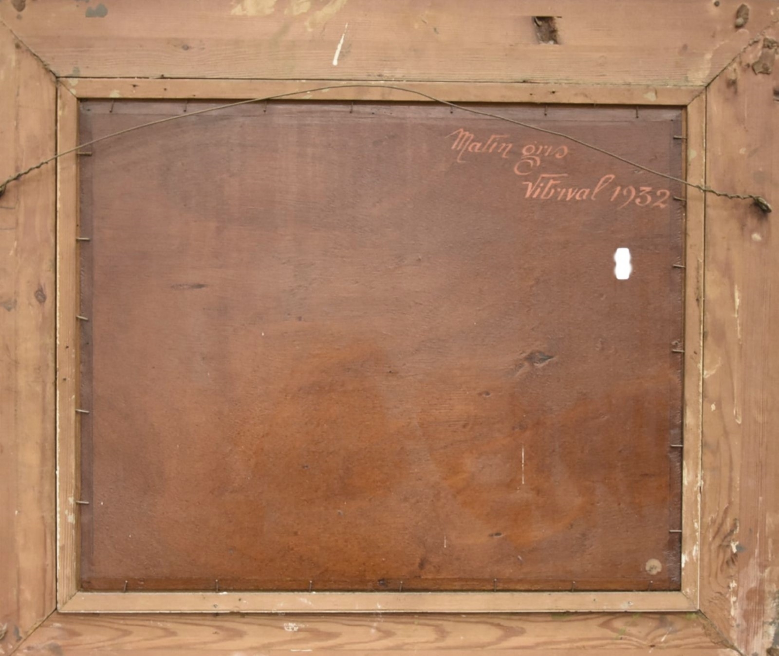 Artwork by L. Mengool, Heidelandschaft, Made of Oil On Wood