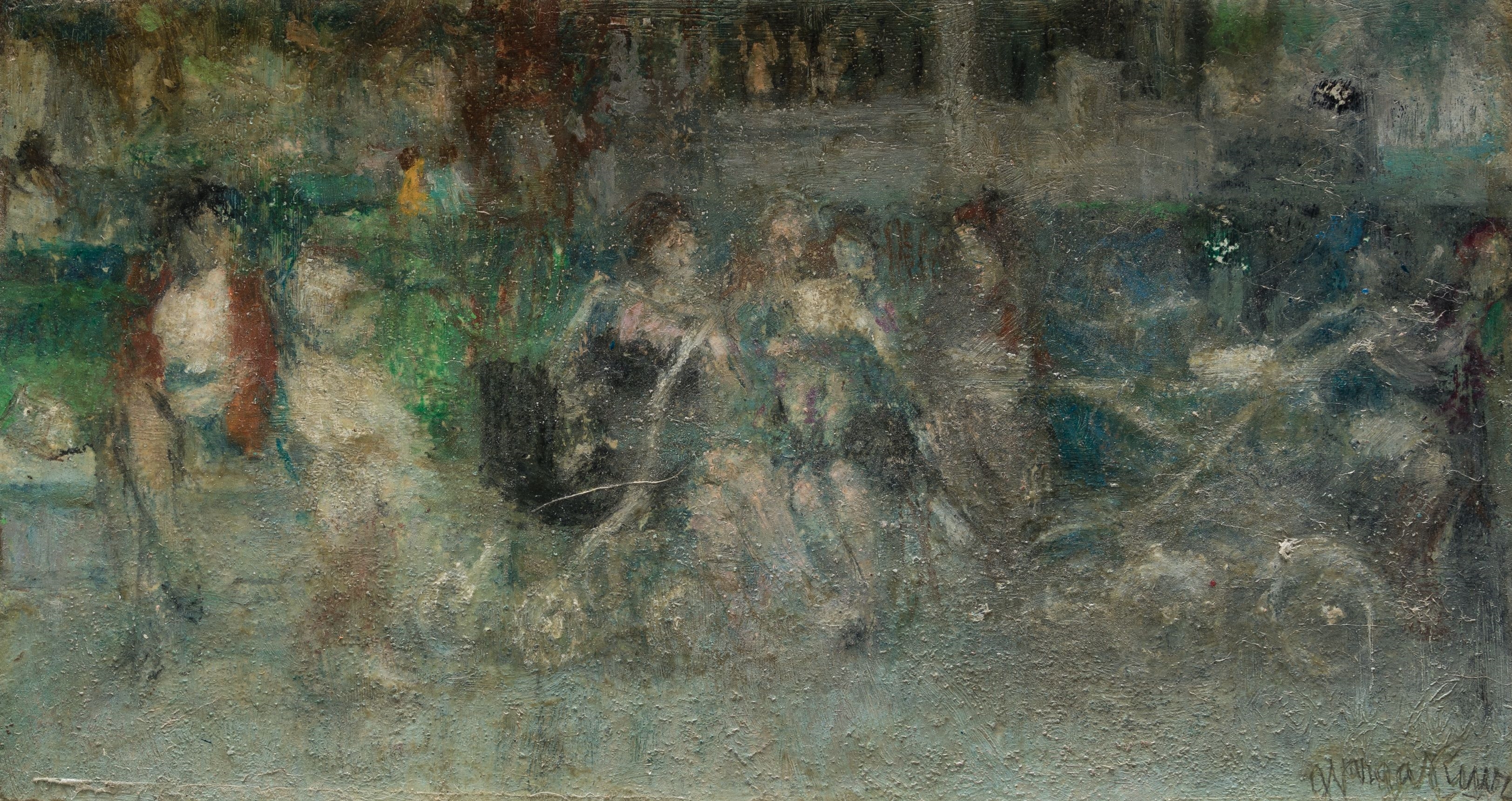 Artwork by Guillermo Vargas Ruiz, Untitled, Made of Oil On Board