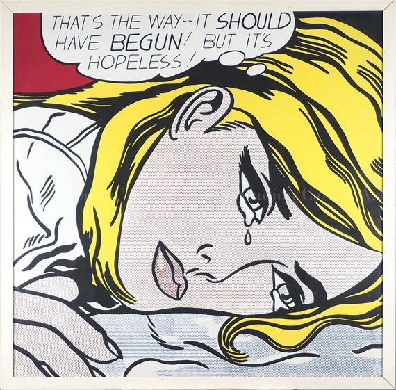 Roy Lichtenstein | Grrrrrrrrrrr!! (1965) | MutualArt