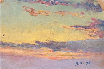 Sunset - Gustave Cariot